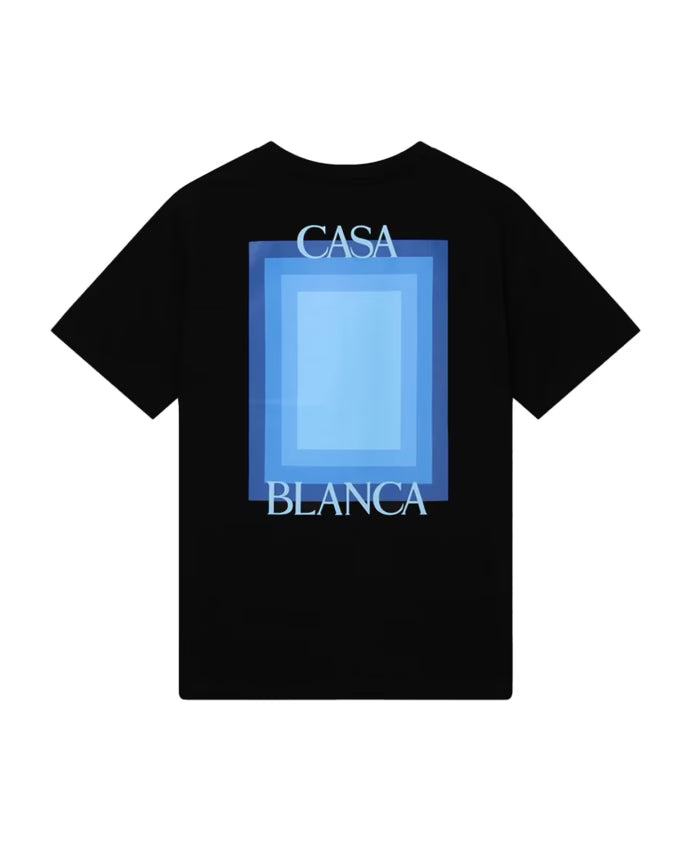 Casablanca Shirt - Black Blue