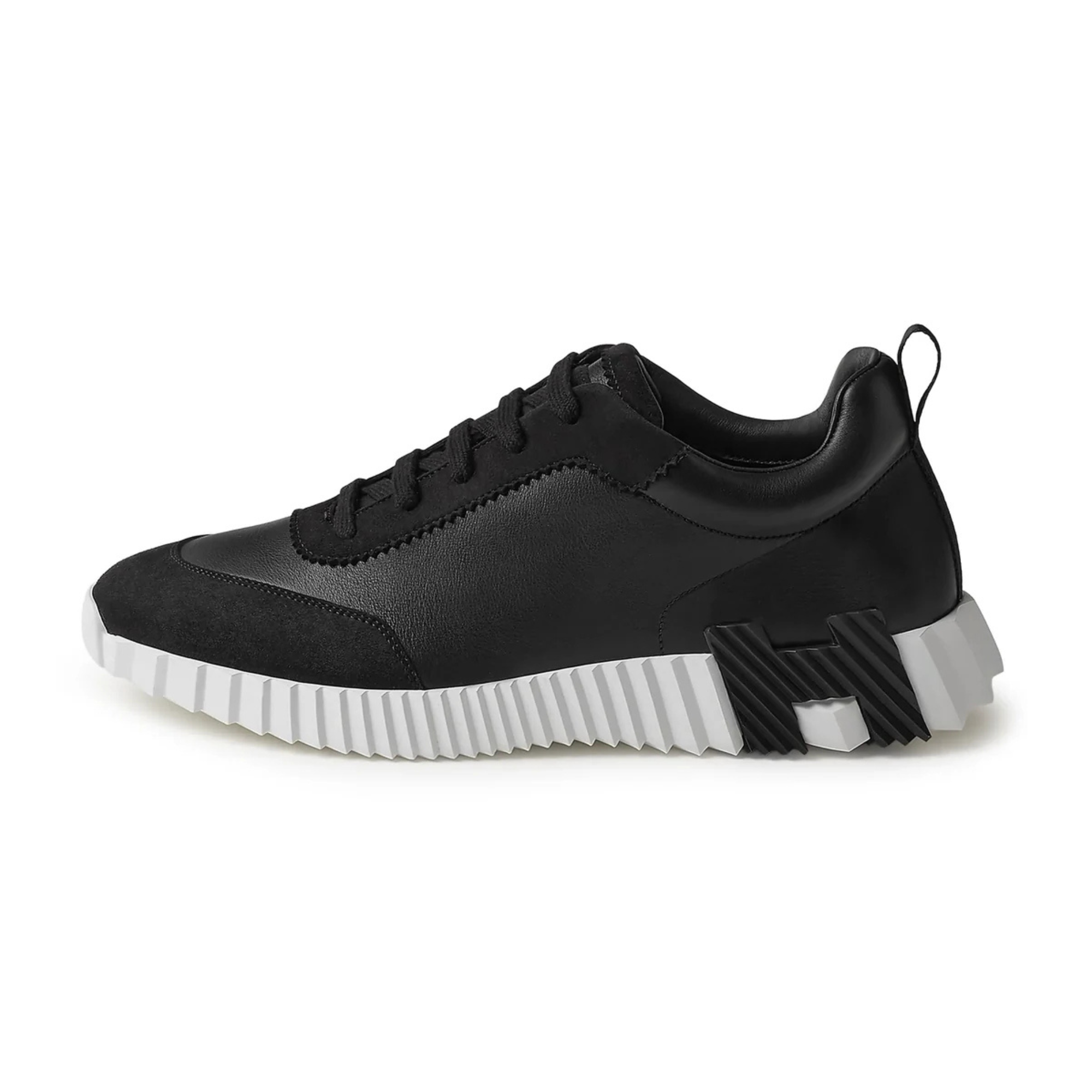 Hermès Bouncing Sneakers - Black White