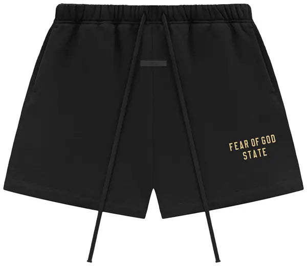 Essentials Fear of God - Black Yellow Summer Set