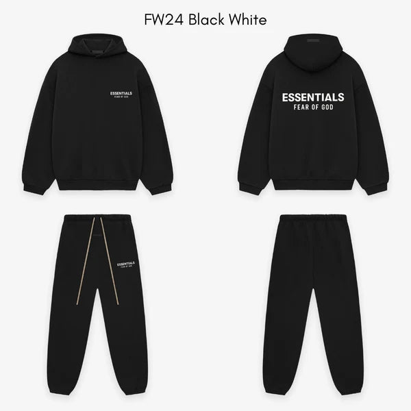 Essentials Fear of God - Black White