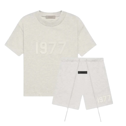 Essentials Fear of God 1977 - Light Oatmeal Summer Set
