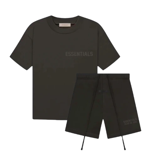 Essentials Fear of God - Off Black Summer Set