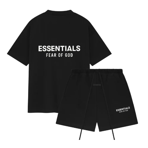 Essentials Fear of God  - Black White Summer Set
