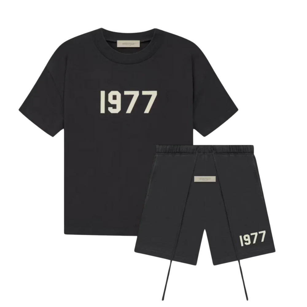 Essentials Fear of God 1977 - Iron Black Summer Set