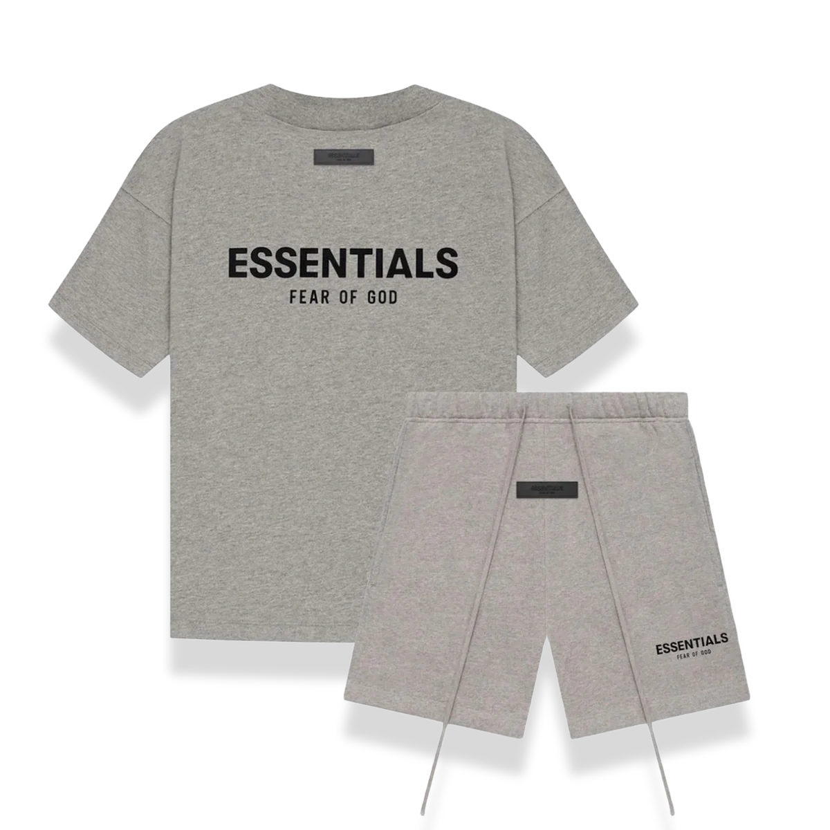 Essentials Fear of God - Dark Oatmeal Summer set