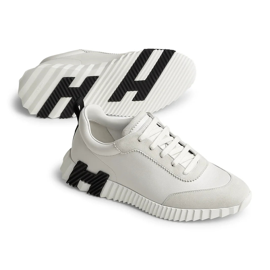 Hermès Bouncing Sneaker - White Black